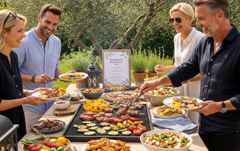 Mediterrane Grillrezepte Sommer Grillparty