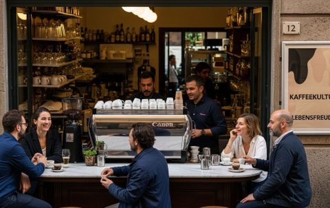 italienische kaffeekultur café