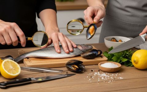 meeresfrüchte zubereiten auswahl